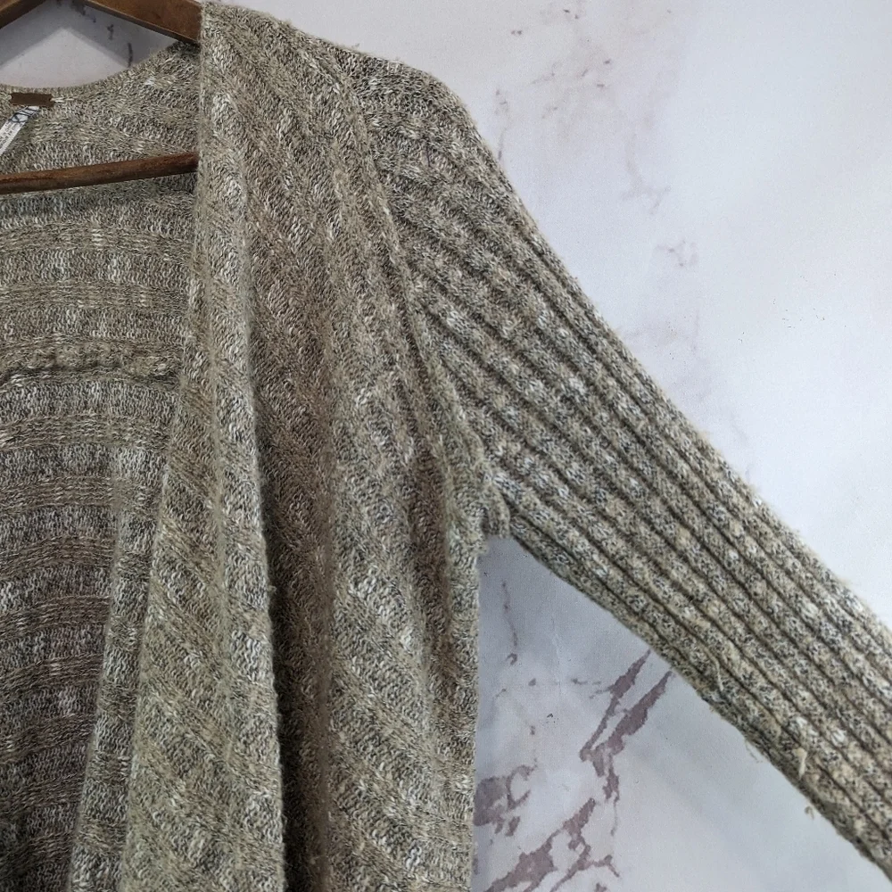 Free People Sweater Women Small Cardigan Waterfall Longline Tunic Duster Wool - Picture 11 of 12